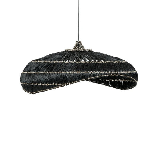 Elvera hanglamp - zwart abaca - ⌀ 92 cm