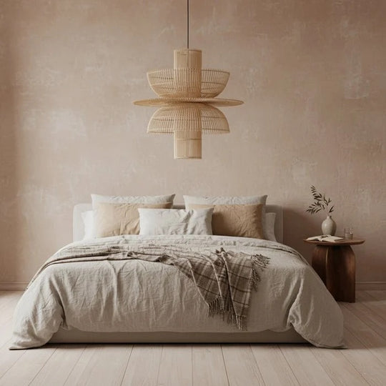 Saturn rotan hanglamp