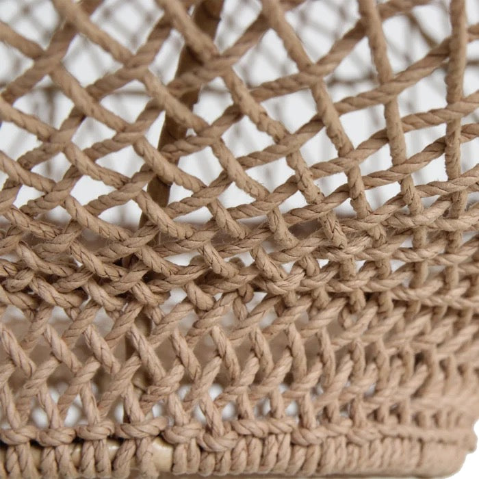 Corda hanglamp naturel large Ø 80x37 cm
