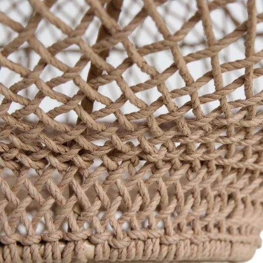 Corda hanglamp naturel large Ø 80x37 cm