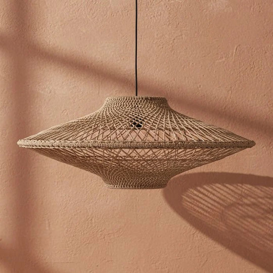 Corda hanglamp naturel large Ø 80x37 cm
