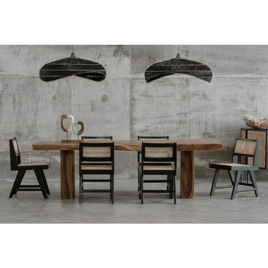 Elvera hanglamp - zwart abaca - ⌀ 92 cm