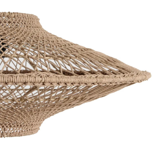 Corda hanglamp naturel large Ø 80x37 cm