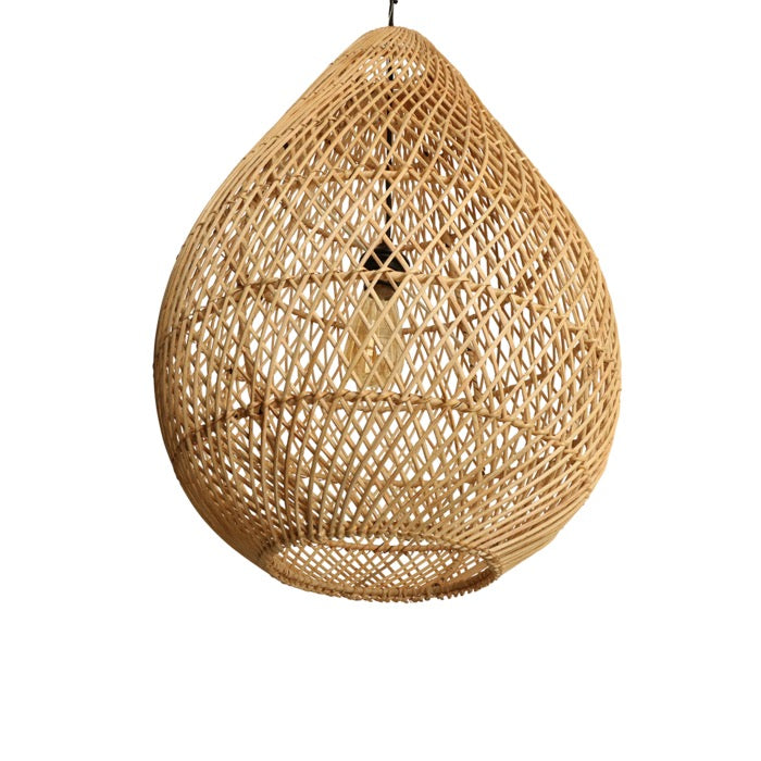 Maze hanglamp druppel naturel
