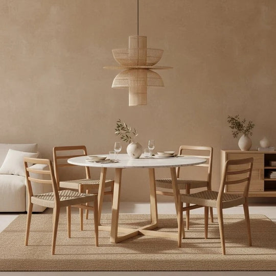 Saturn rotan hanglamp